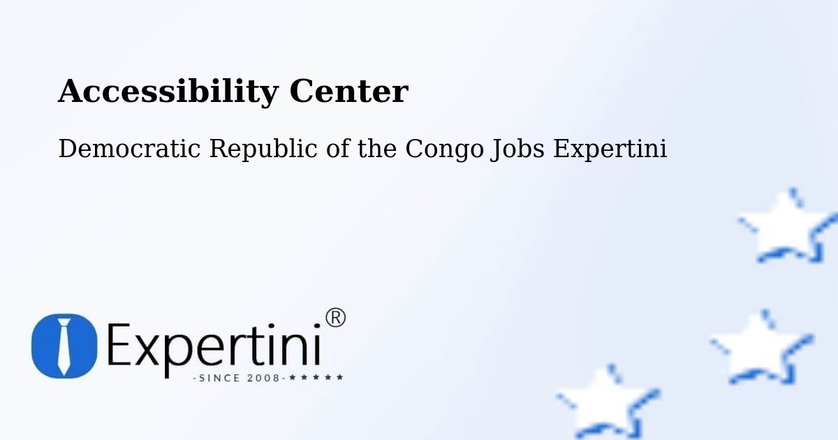Accessibility Statement – Goma - Democratic Republic of the Congo Jobs Expertini