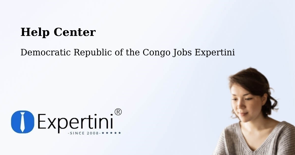 Help Center – Goma - Democratic Republic of the Congo Jobs Expertini